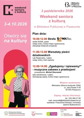 Seniorzy odkrywają Piaseczno na nowo - dzień pełen muzyki i zabawy.