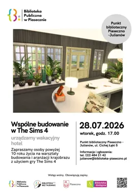 Zbuduj hotel bez granic wyobraźni podczas warsztatów w Piasecznie
