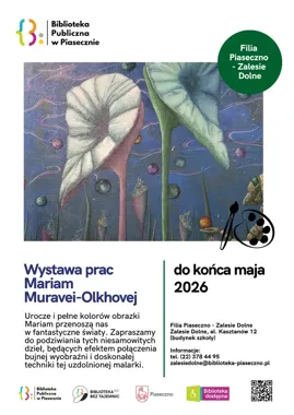 Kolorowy świat Mariam Muravei-Olkhovej rozgościł się w Zalesiu Dolnym