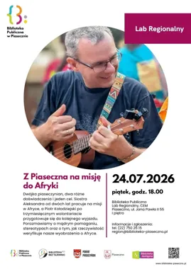Dwie piaseczyńskie historie z Afryki - w bibliotece padną ważne pytania