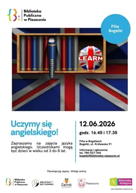 Angielski przez zabawę w Bogatkach - biblioteka szykuje dziecięce spotkania