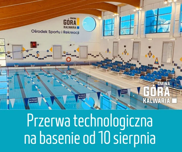 Basen w Górze Kalwarii przejdzie przerwę technologiczną