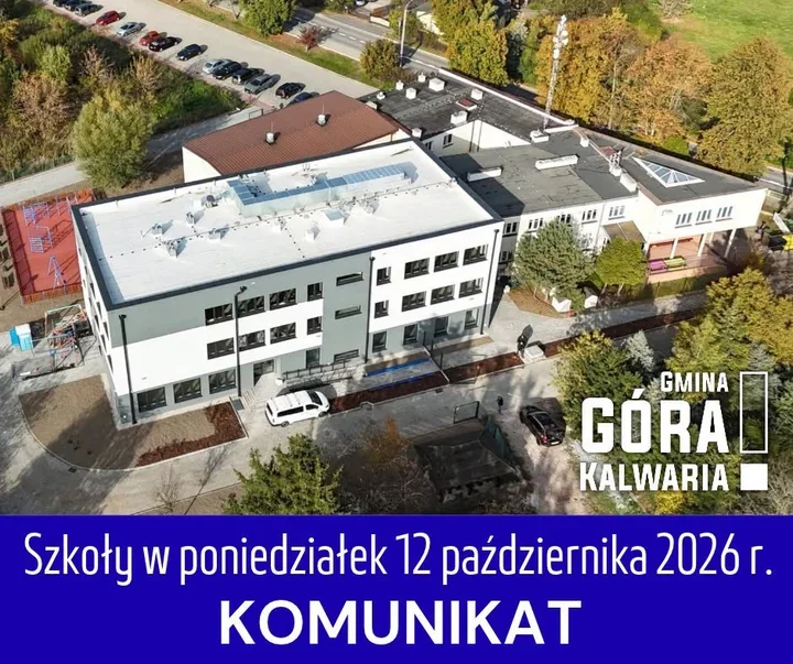 Szkoły i przedszkola w Górze Kalwarii będą działać normalnie