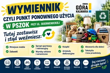 Nowy Wymiennik przy PSZOK-u w Górze Kalwarii. Rzeczy dostaną drugie życie