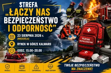 Na rynku pojawi się Miasteczko Bezpieczeństwa. Będą pokazy i nauka ratowania