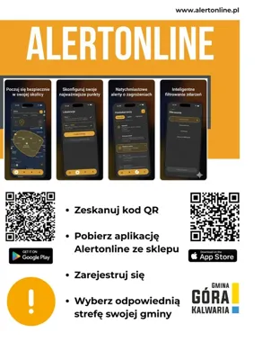 ALERT Online ma ostrzegać mieszkańców Góry Kalwarii o zagrożeniach