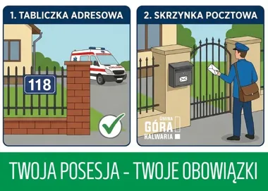 Numer na furtce i skrzynka na listy – prosty obowiązek, który może uratować czas i zdrowie