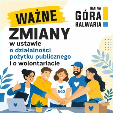 Małe granty będą wyższe. Organizacje zyskają nowe limity i zasady