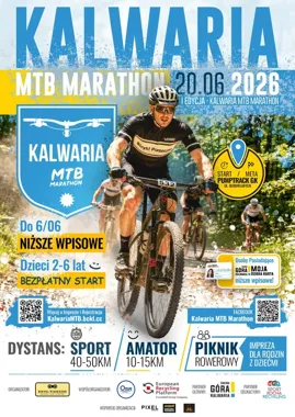 Kalwaria MTB Marathon debiutuje z wyścigiem i rodzinnym piknikiem