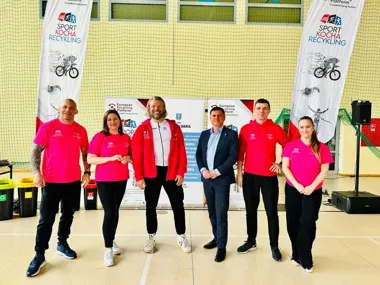 Sport i recykling spotkały się w Górze Kalwarii. Dzieci miały pełne ręce roboty