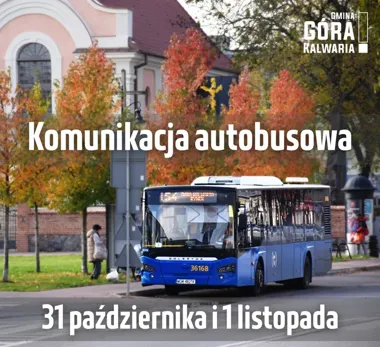 Autobusy na Wszystkich Świętych pojadą według kilku różnych rozkładów