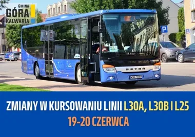 Kalwaria MTB Marathon zmienia trasy autobusów. Część przystanków zniknie na dobę
