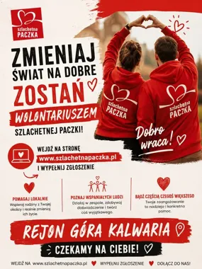 Szlachetna Paczka wraca do Góry Kalwarii. Trwa nabór wolontariuszy