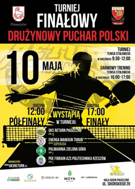 Pingpongowy weekend w Piasecznie. Trzy turnieje w jednej hali