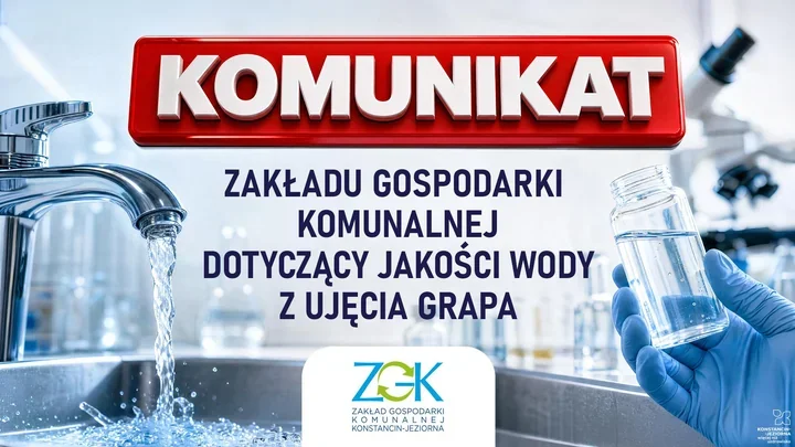 Woda z ujęcia Grapa po dobrych badaniach. Ograniczenia nadal obowiązują