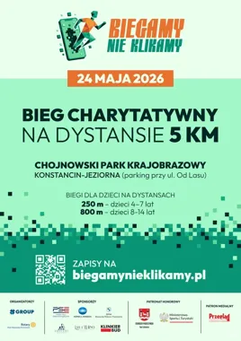 Leśny bieg w Konstancinie i pomoc dla dzieci. Trasa ma pięć kilometrów