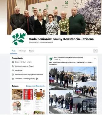 Seniorzy z Konstancina–Jeziorny mają teraz własne okno na bieżące sprawy