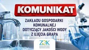 Woda z ujęcia Grapa po dobrych badaniach. Ograniczenia nadal obowiązują