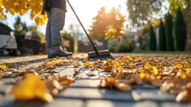 Liście na chodniku mogą kosztować 1500 zł. Kto odpowiada w Konstancinie-Jeziornie
