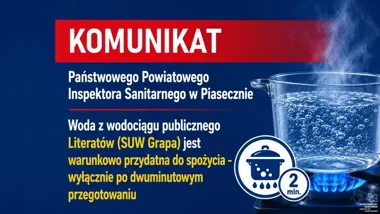 Woda na Grapie nadal wymaga gotowania. Zakład czeka na wyniki badań