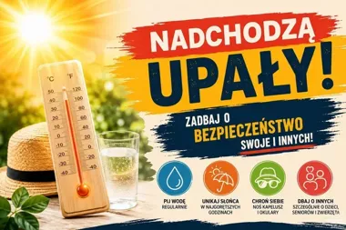 W Konstancinie-Jeziornie szykuje się skwar. Straż i ZGK już działają