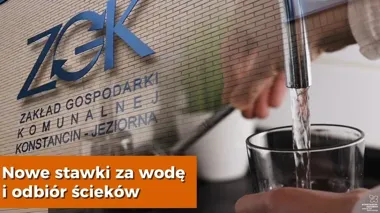 Woda i ścieki w Konstancinie-Jeziornie drożeją. Znamy nowe stawki