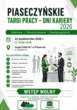 Praca, CV i spotkania z firmami. Targi kariery w Piasecznie