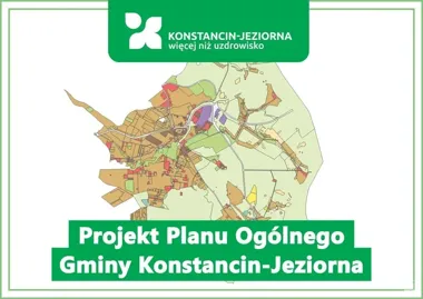 Plan ogólny Konstancina-Jeziorny nabiera kształtu. Projektanci pokażą szczegóły