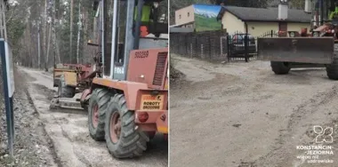 Leśny dukt w Czarnowie wreszcie wchodzi w remont po latach oczekiwania