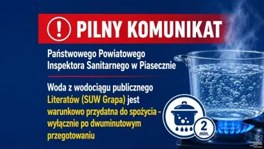 Woda na osiedlu Grapa tylko po przegotowaniu. Są ważne wyjątki