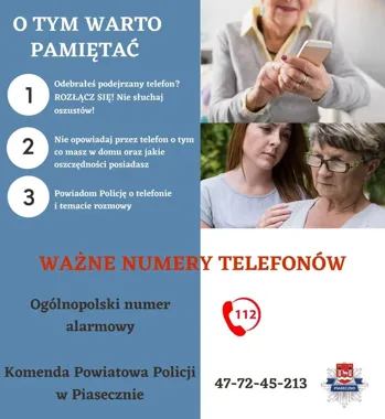 Fałszywy policjant kazał 89-latce zostawić oszczędności pod drzewem