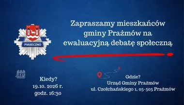 Rok po debacie mieszkańcy Prażmowa wrócą do spraw bezpieczeństwa