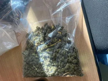 Marihuana pod fotelem kierowcy - piaseczyńscy kryminalni znaleźli ponad 300 porcji