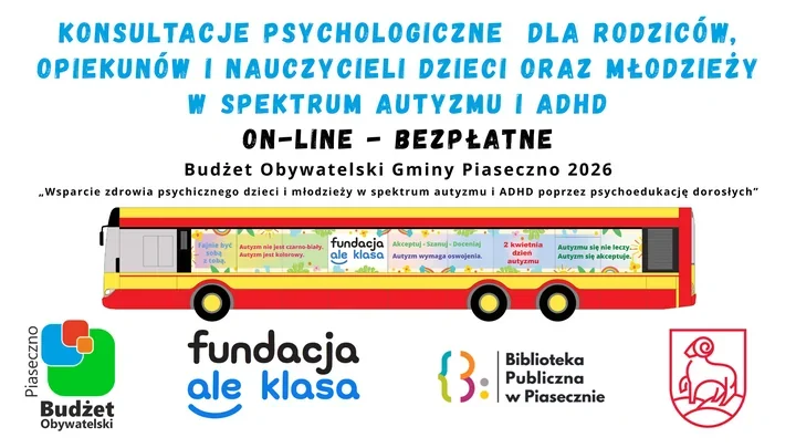 Bezpłatne konsultacje dla rodzin i szkół. Piaseczno uruchamia pomoc online dla dzieci w spektrum