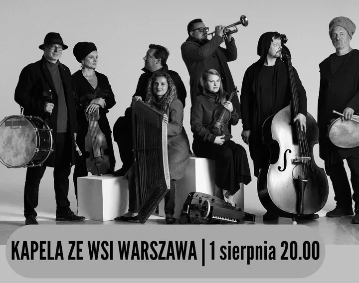 Folkowa energia pod chmurką. Kapela ze Wsi Warszawa zagra w Piasecznie
