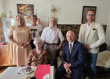 Stulatka z Zalesia Dolnego nadal śpiewa dawne pieśni