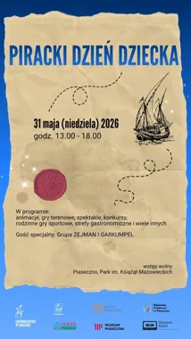 Piracki Dzień Dziecka w Piasecznie zapowiada się na wielką rodzinną wyprawę