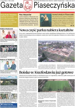 Nowe wydanie Gazety Piaseczyńskiej zbiera inwestycje, kulturę i ważne zmiany