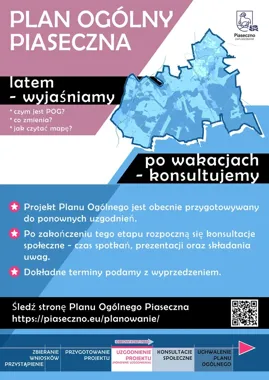 Plan ogólny Piaseczna wraca do uzgodnień. Najpierw wyjaśnienia, potem konsultacje