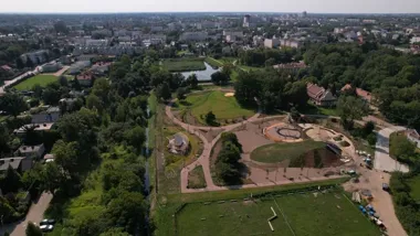 Nowa część parku w Piasecznie gotowa. Otwarcie po zgodzie PINB