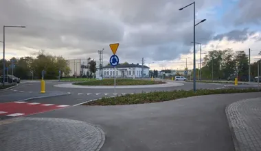 Rondo gotowe, ale autobus 739 jeszcze nie dojedzie do pętli przy cmentarzu