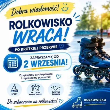 Rolkowisko znów działa po przerwie. Jazda na Stadionie Miejskim