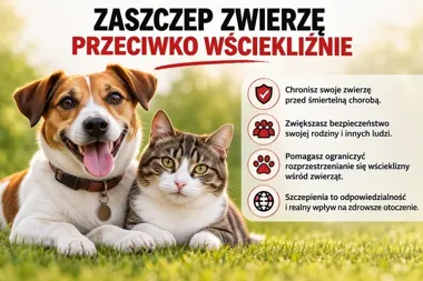 Wścieklizna może wyglądać niepozornie. Liczy się szybka reakcja