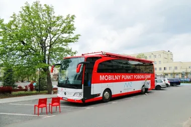 Krwiobus zaparkuje przed urzędem w Piasecznie. Znamy termin zbiórki