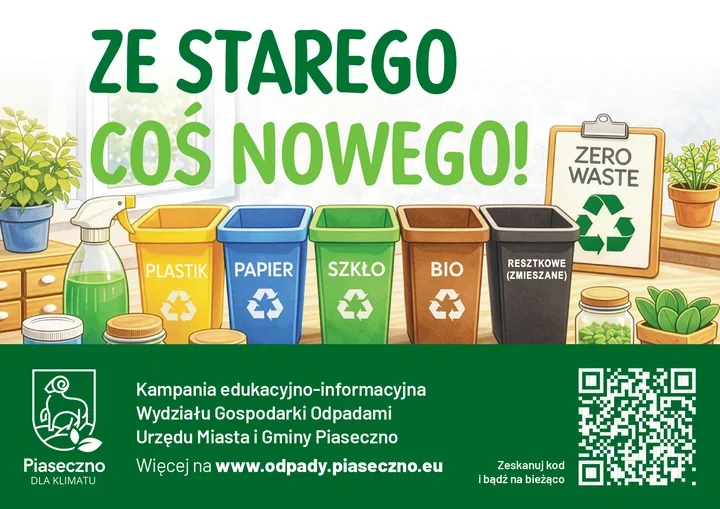 W Piasecznie rusza ekologiczna akcja, która zamieni odpady w rodzinne warsztaty